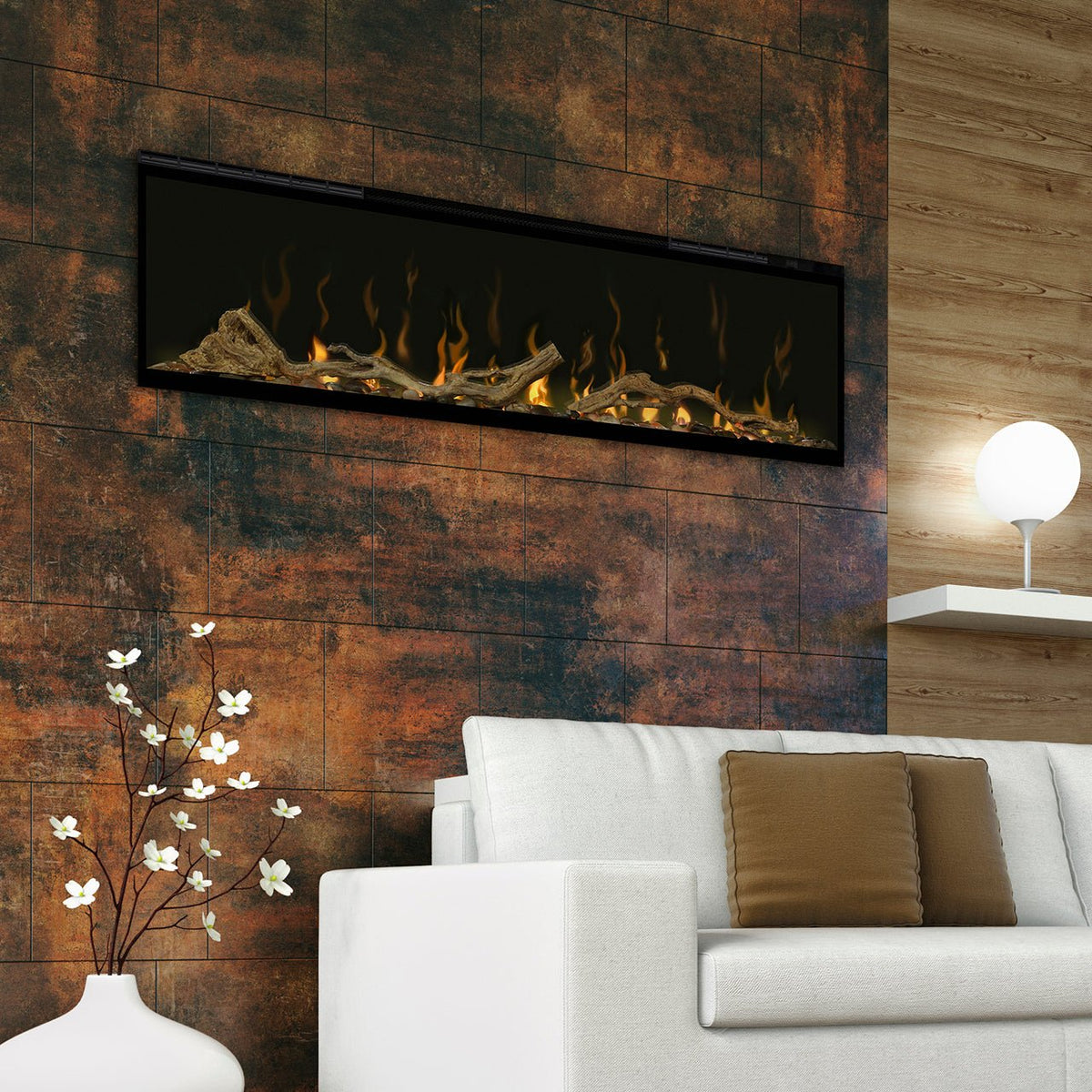Dimplex IgniteXL 50-Inch Linear Indoor/Outdoor Built-In Electric Fireplace - XLF50