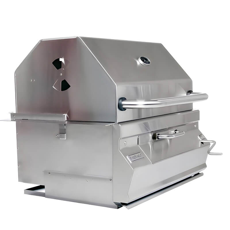 Fire Magic Legacy 24-Inch Built-In Smoker Charcoal Grill | 12-SC01C-A - view 5