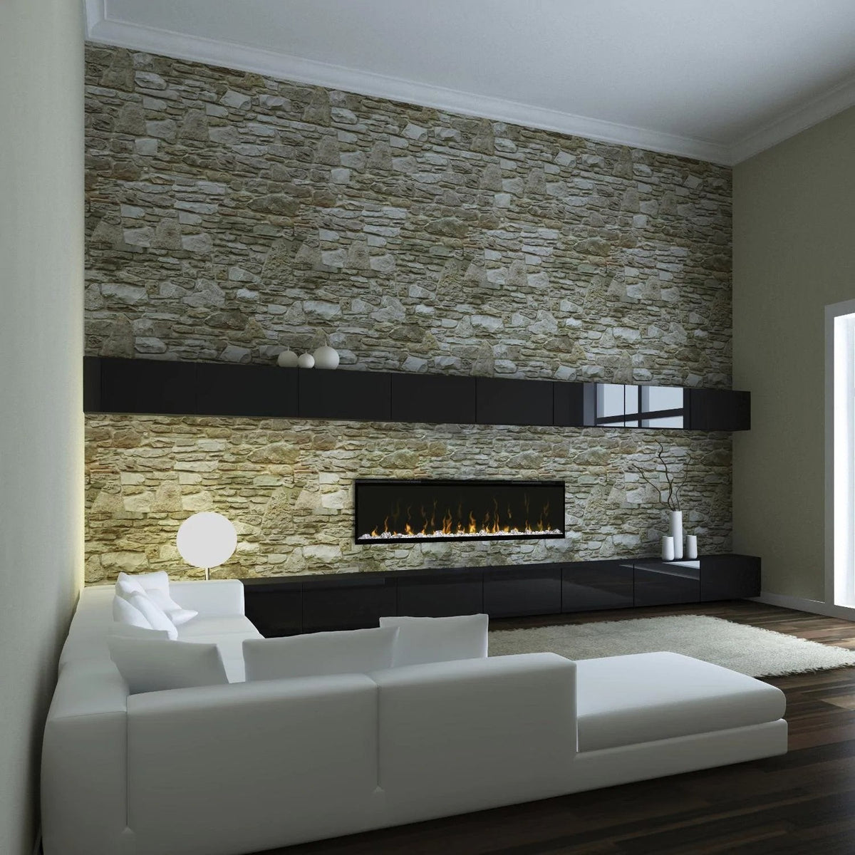 Dimplex IgniteXL 50-Inch Linear Indoor/Outdoor Built-In Electric Fireplace - XLF50