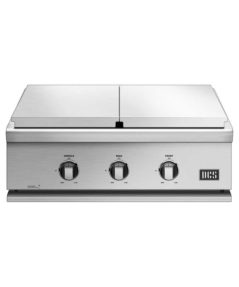 DCS 30" Series 7 Griddle/Double Side Burner