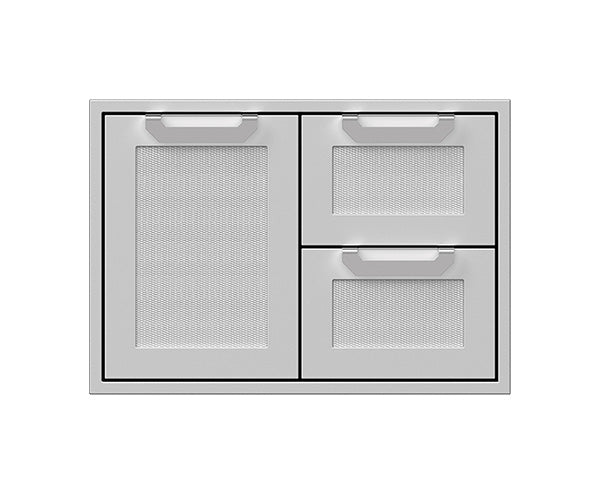 Hestan Double Drawer And Storage Door