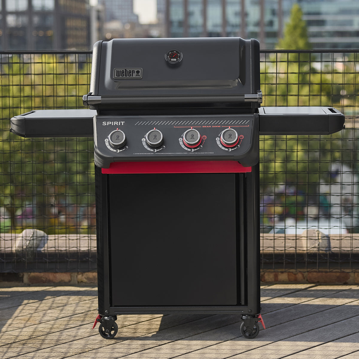 Weber Spirit E-425C Gas Grill Stealth Edition (Natural Gas) – view 2