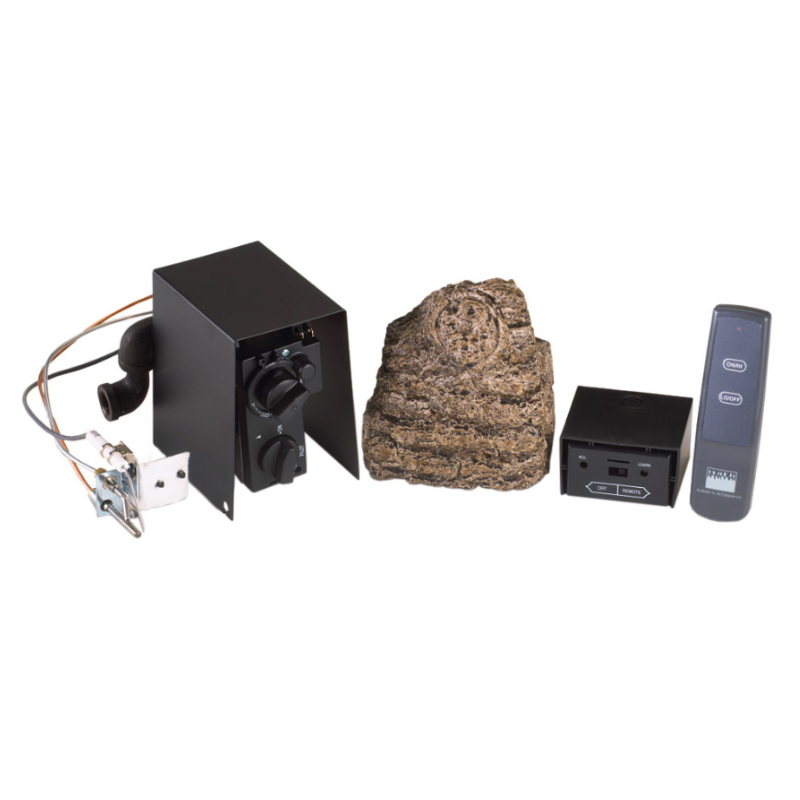 Real Fyre Charred Oak Gas Log Set with G46 ANSI Certified Burner System