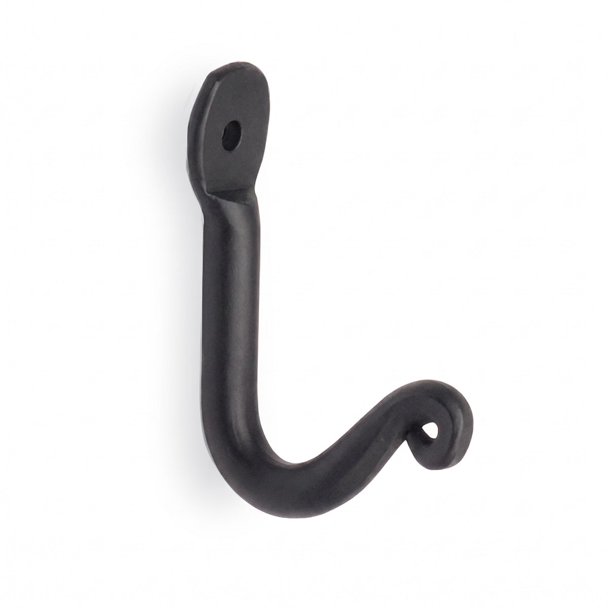 1 Hook Bracket - Matte Black