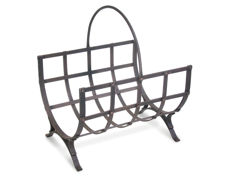 Manor Wood Holder - Distressed Bronze
